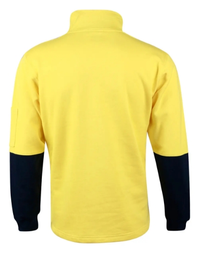 Picture of Winning Spirit, Mens Hi-Vis Fleecy Sweat